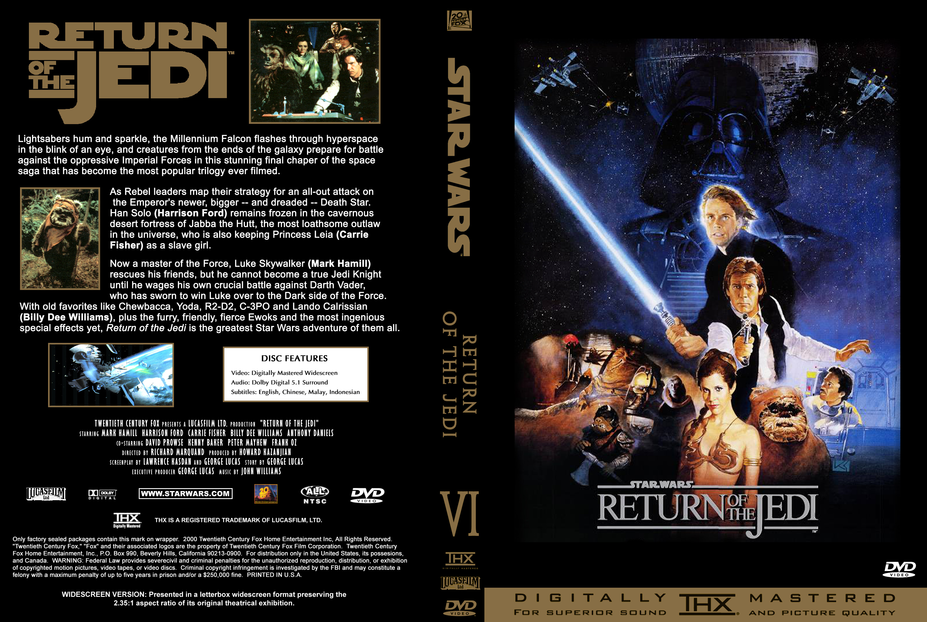 Star Wars 2 Dvd Cover