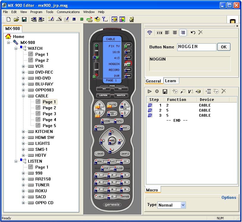 urc remote control program software download